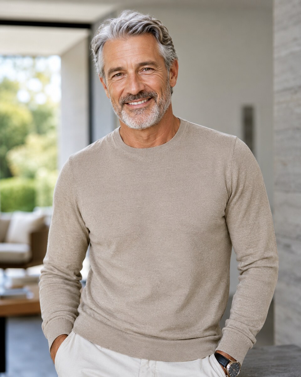 Confident mature man